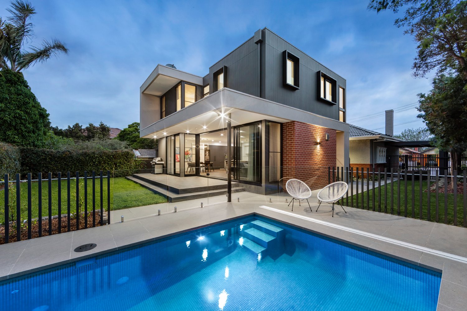 modern house exterior